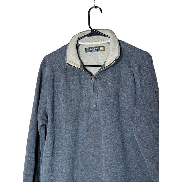 Quiksilver Mens Quarter Zip Pullover Sweater Size Small - Picture 2 of 8